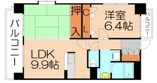 門松駅 徒歩1分 6階の物件間取画像